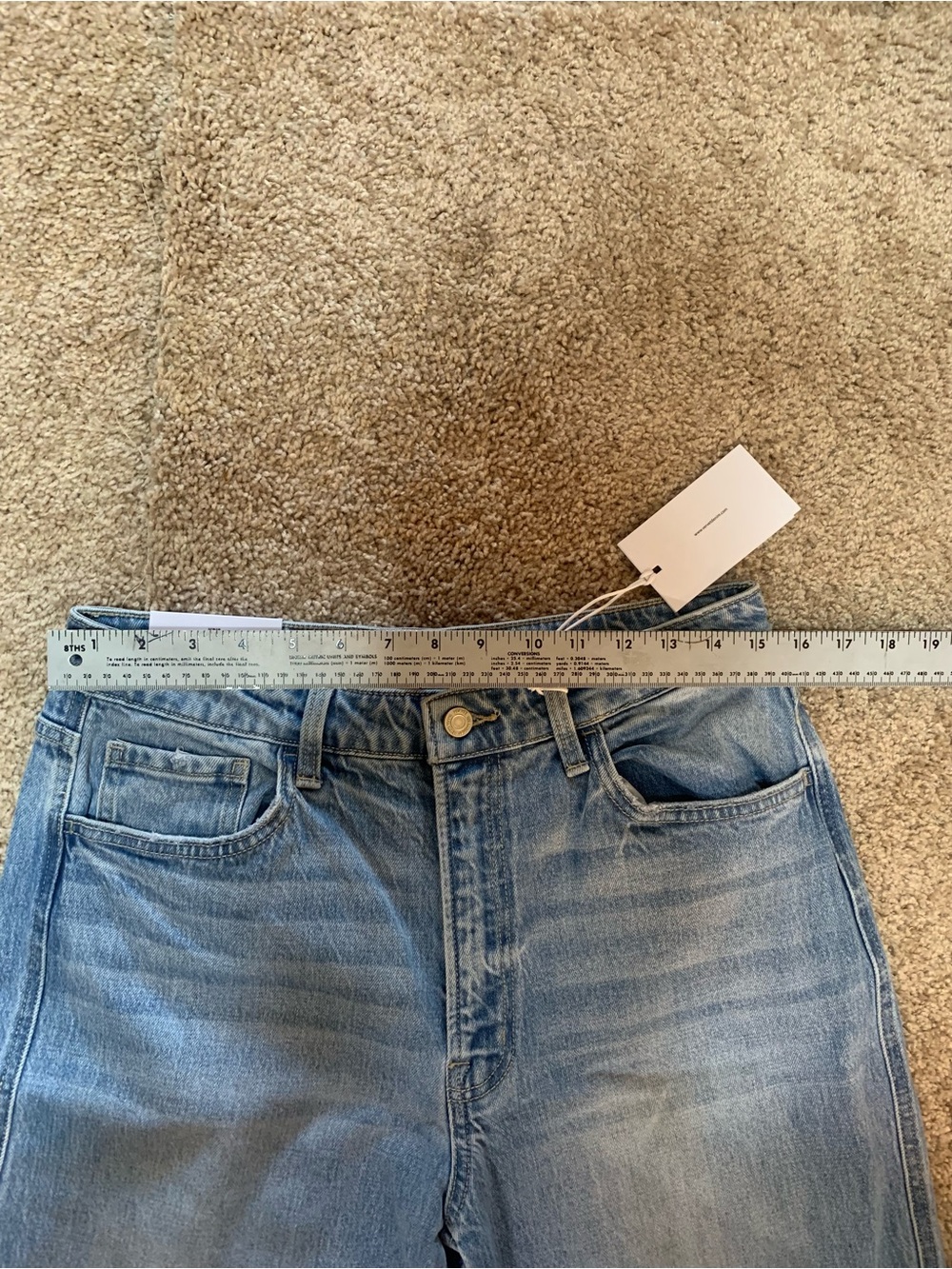 Vervet Light Blue Wide-Leg Women's Jeans - Classic Casual - Picture 9 of 12